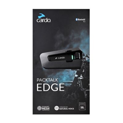 8. CARDO PACKTALK EDGE SINGLE Motorrad-Intercom