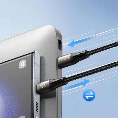 10. Joyroom Light-Speed ​​Serie S-A25 USB-C / USB-C Kabel 100W 1,2m - schwarz