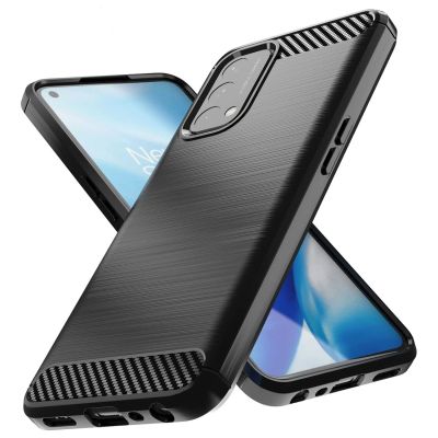 Carbon Case Flexible Hülle für OnePlus Nord N200 5G schwarz