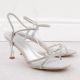 9. Sandalen mit Zirkonen Potocki W LE20326 WOL282B