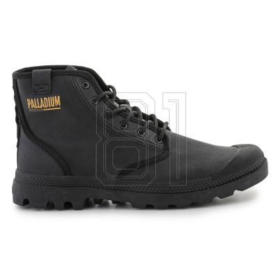 7. Palladium PAMPA HI COATED U 74375-008-M Schwarze Schuhe