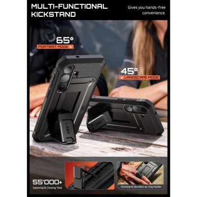 8. Supcase Unicorn Beetle Pro Hülle für Samsung Galaxy S26 FE - Schwarz