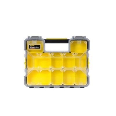 Stanley 1-97-519 Werkzeugkoffer, Schwarz, Transparent, Gelb