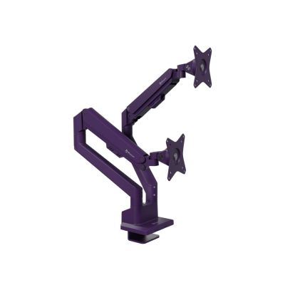 5. Arozzi AZ-ALZARE-NEO-DUO-PP Monitorhalter/Ständer 81,3 cm (32 Zoll) Schreibtisch Lila