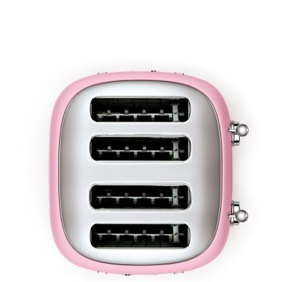 3. Smeg TSF03PKEU Toaster 6 4 Schlitze 2000 W Pink