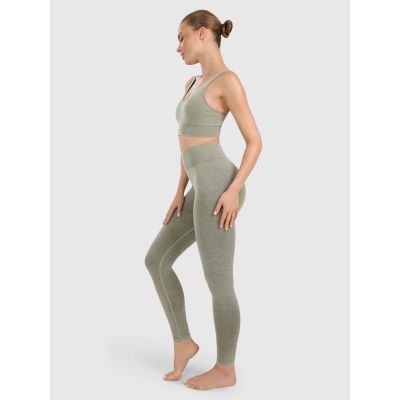 4. Nahtlose Yoga- und Pilates-Leggings für Damen, Größe 4F 4FWAW25TFTIF407-41A