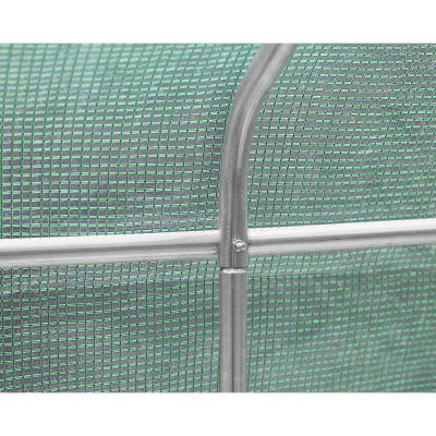 3. Folienabdeckung für Gartentunnel-Gewächshaus 200x350x200CM GRÜN