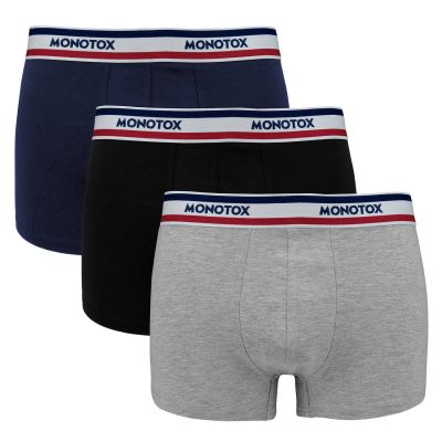 Monotox Basics Boxershorts 3er-Pack M MX21063