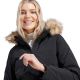 5. adidas Parka mit Kapuze und Pelzjacke W IJ8260