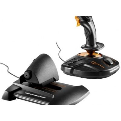 8. Thrustmaster T-16000M FCS Hotas Schwarz, Orange USB-Joystick Analog/Digital MAC, PC