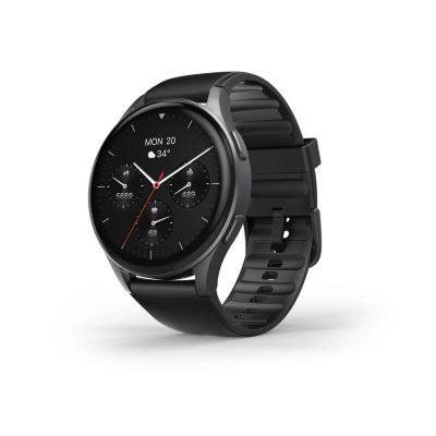 2. Hama 8900 GPS AMOLED Smartwatch 1,43 Zoll mit Silikonarmband - Schwarz