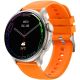 Herren-Smartwatch RUBICON RNCF12 Titan/Orange SMARUB245