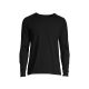 4. CASALL M Essential Langarm-T-Shirt für Herren, Schwarz