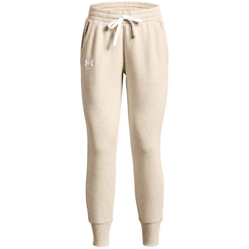 Damenhose Under Armour Rival Fleece creme 1356416 783 XL