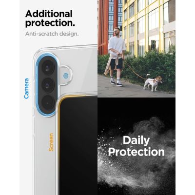 14. Spigen Liquid Crystal Hülle für Samsung Galaxy A57 5G – Transparent