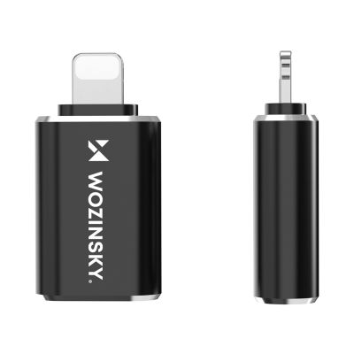 5. Wozinsky WALC-01 Lightning auf USB-C Adapter - Schwarz