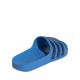 3. Adidas Adilette Aqua K blaue Kinderhausschuhe JS2495