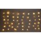 27. Weihnachtsbaumbeleuchtung, Lichtvorhang für den Außenbereich/Innenbereich, 120 LEDs, 300 x 60 cm, mit Fernbedienung, warmweiß