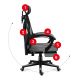9. Huzaro Combat 5.0 Grauer Gaming-Stuhl
