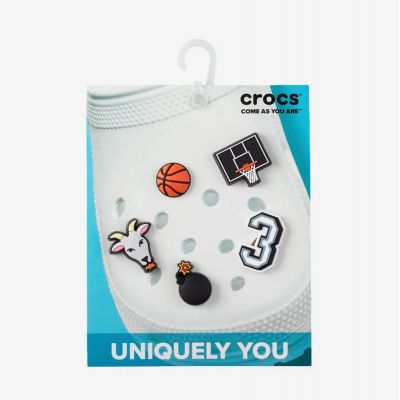 Crocs Jibbitz™ Basketball Star 5er-Pack 10009750 Pins