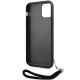 5. Karl Lagerfeld KLHCN61PSQRKS iPhone 11 / Xr 6,1" Silber/Silber Hardcase Pailletten Kordel