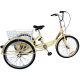 Dreirad, 24 Zoll, Vanille, Shimano 6-Gang