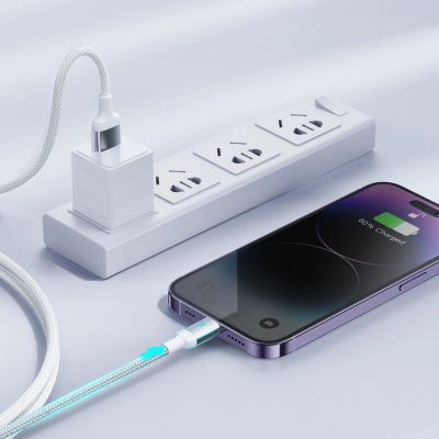 10. Joyroom Extraordinary Series A10 Lightning /USB-C-PD-Kabel (20 W, 1,2 m) – Weiß