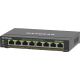 2. Netgear GS308EP-100PES 8p PoE 62W (PoE+: 8p) Unmanaged Gigabit Switch