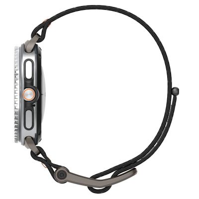 5. Spigen DuraPro Flex Armband für Samsung Galaxy Watch 40/44/46 mm - Schwarz