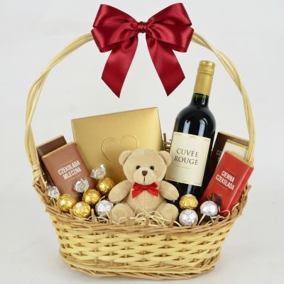 6. Geschenkkorb 44x19x46CM NATUR