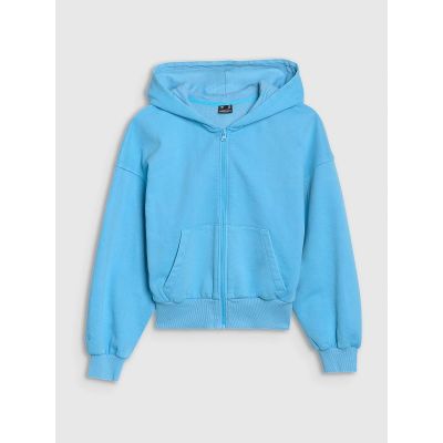 6. Damen-Kapuzensweatshirt mit Reißverschluss 4F 4FRSS25TSWSF2195-33S