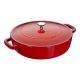 6. STAUB tiefe Bratpfanne mit Deckel 28 cm 40511-474-0