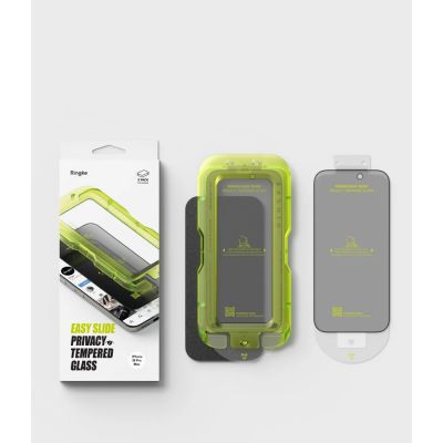 6. Ringke Easy Slide Privacy 2er-Pack gehärtetes Glas für iPhone 18 Pro Max