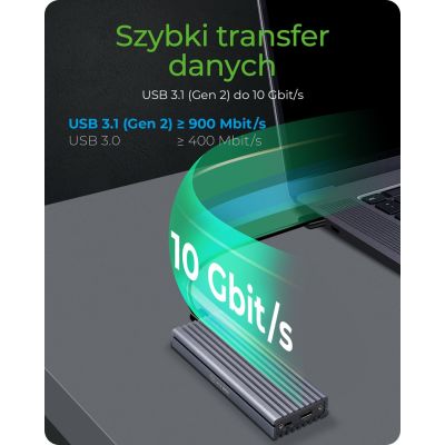11. ICY BOX IB-1817M-C31 Graues M.2 SSD-Gehäuse