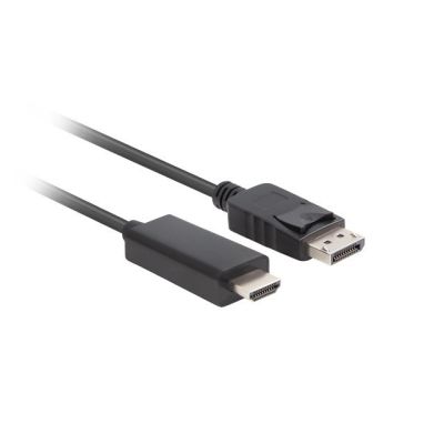 4. LANBERG KABEL DISPLAYPORT (M) V1.1->HDMI (M) 5M CA-DPHD-11CC-0050-BK