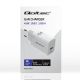 8. QOLTEC Ladegerät 45W GAN | 5-20V | 1,5-3A | 1x USB-C PD | 1x USB QC 3.0 | Weiß