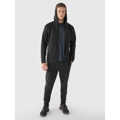 Herren-Trainings-Sweatshirt mit Kapuze 4F 4FWAW24TFSWM405-20S