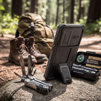 9. Tech-Protect Kevlar Cam+ 2er-Set Schutzhülle für Samsung Galaxy A27 - Schwarz