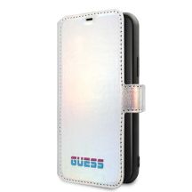 Guess, GUFLBKN58BLD iPhone 11 Pro Silber/Silberbuch schillernd