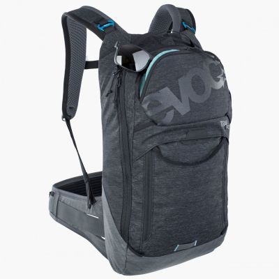 3. Evoc Trail Pro 10 MTB-Rucksack, Schwarz/Carbongrau, Größe: S_M