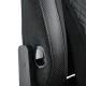 7. COUGAR CGR-T2F-GLB Universeller Gaming-Stuhl mit gepolsterter, bezogener Sitzfläche, Schwarz