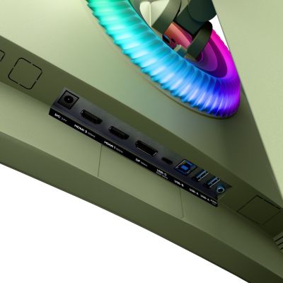 10. Arozzi Nova 49” Curved Computer Monitor 124,5 cm (49") 5120 x 1440 px Dual QHD LED Grün