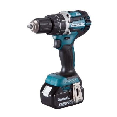 19. Makita DHP484 2000 U/min Schwarz, Blau