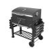 5. XXL-Holzkohlegrill, Gusseisenrost, 78 x 42,5 cm