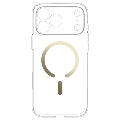 5. Spigen Ultra Hybrid MagSafe Hülle für iPhone 18 Pro Max / 17 Pro Max – Transparent Gold