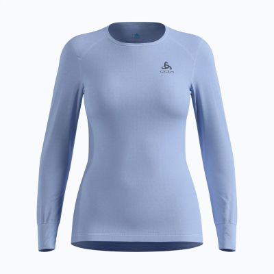 3. Odlo BL TOP Crew Neck S/S ACTIVE WARM Langarm Thermounterwäsche Größe M Blau
