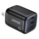 31. UNITEK 2x GAN 45W Ladegerät, 2x USB-C PD 3.0, QC, Schwarz