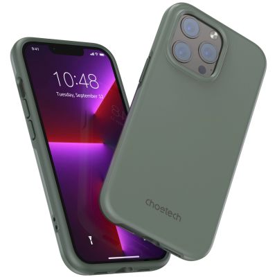 9. Choetech MFM Anti-Drop Case Cover für iPhone 13 Pro Max grün (PC0114-MFM-GN)