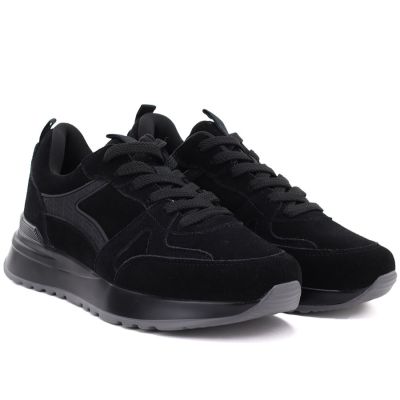 4. Damenschuhe aus schwarzem Leder Vinceza FIO27-67006