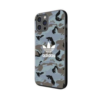 6. Adidas OR SnapCase Camo Case für iPhone 12 Pro Max - Blau und Schwarz